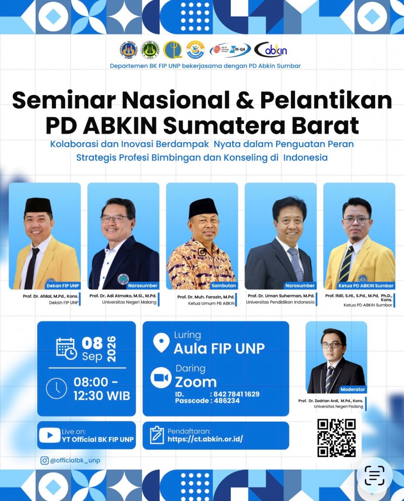 SEMINAR NASIONAL & PELANTIKAN PD ABKIN SUMATERA BARAT 2026
